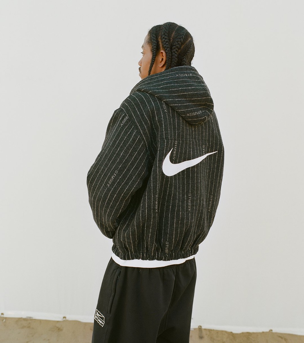 nike stussy スウェット スウェットパンツ セットアップ-