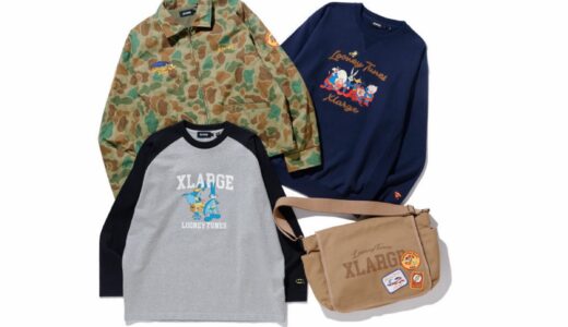 XLARGE®︎ × LOONEY TUNES からWarner Bros. 100周年を記念したコラボコレクションが国内1月21日に発売