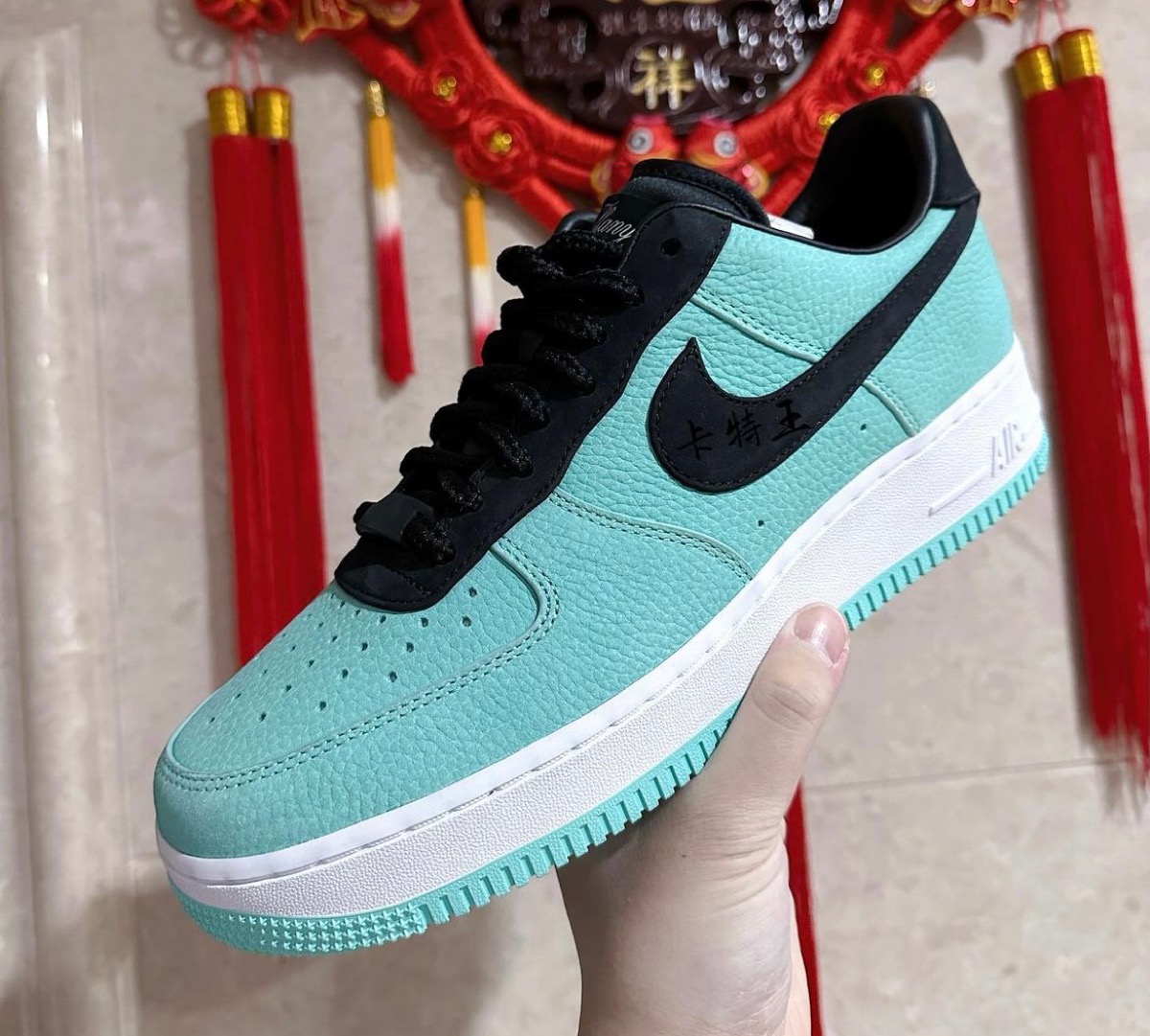 NIKE エアフォース1 23.5㎝ Tiffanyカラー | labiela.com