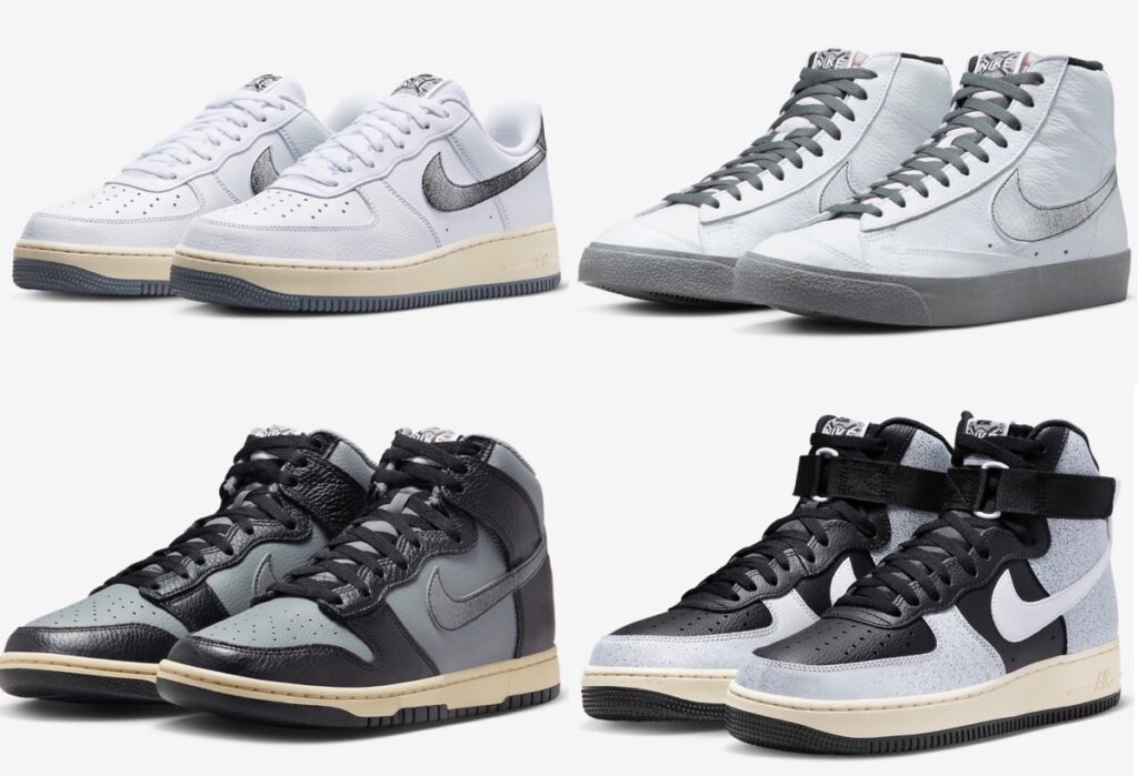 Nike Air Force 1 Low & High & Blazer & Dunk “50 Years of Hip-Hop ...