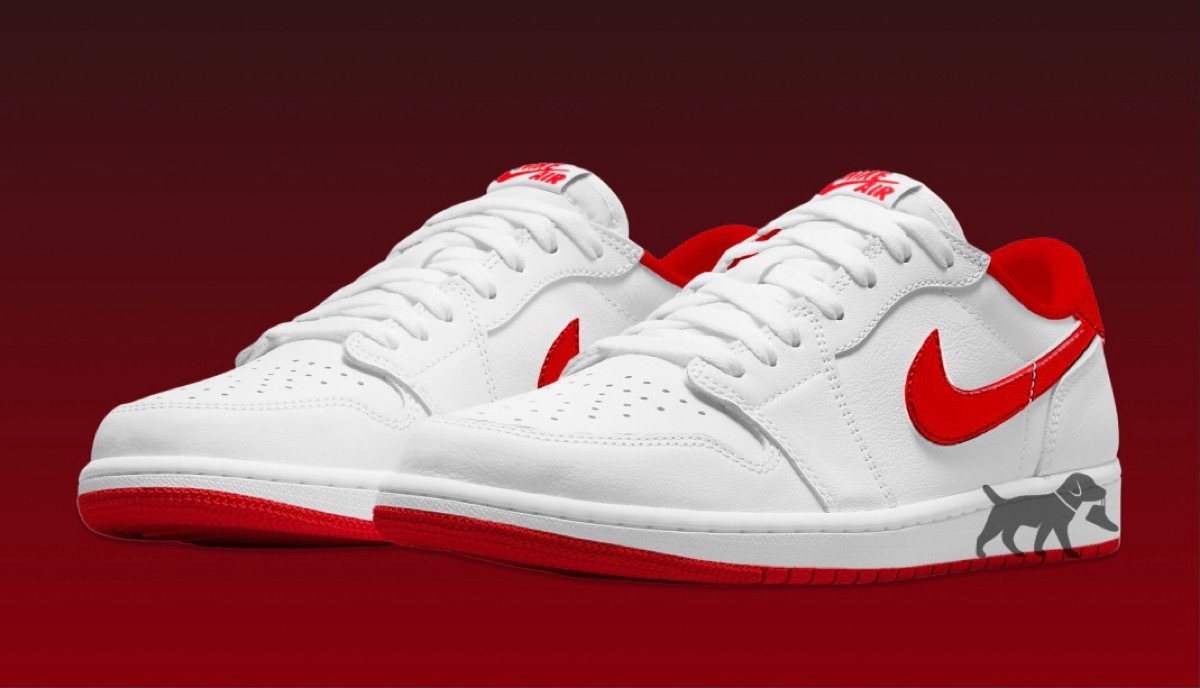 Nike Air Jordan 1 Retro Low OG “University Red”が国内10月13日／10