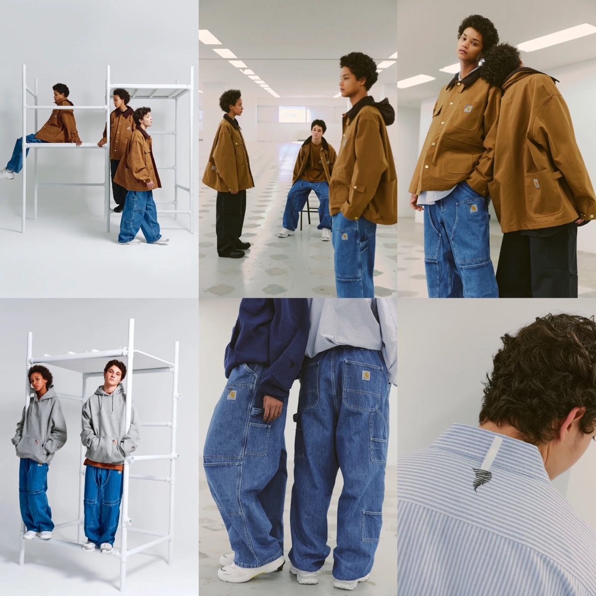 INVINCIBLE Carhartt カーハート チェックシャツ Lサイズ-