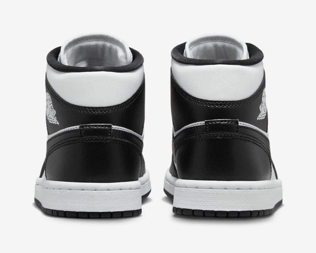 nike air jordan 1 mid white black