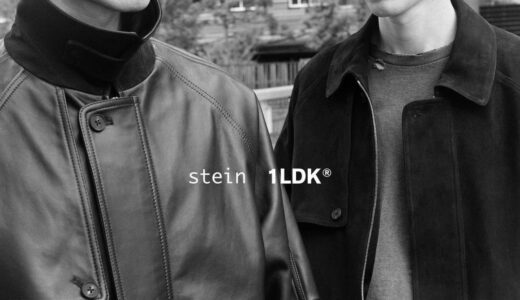 stein for 1LDK 別注レザーハリントンジャケットが国内3月4日に発売