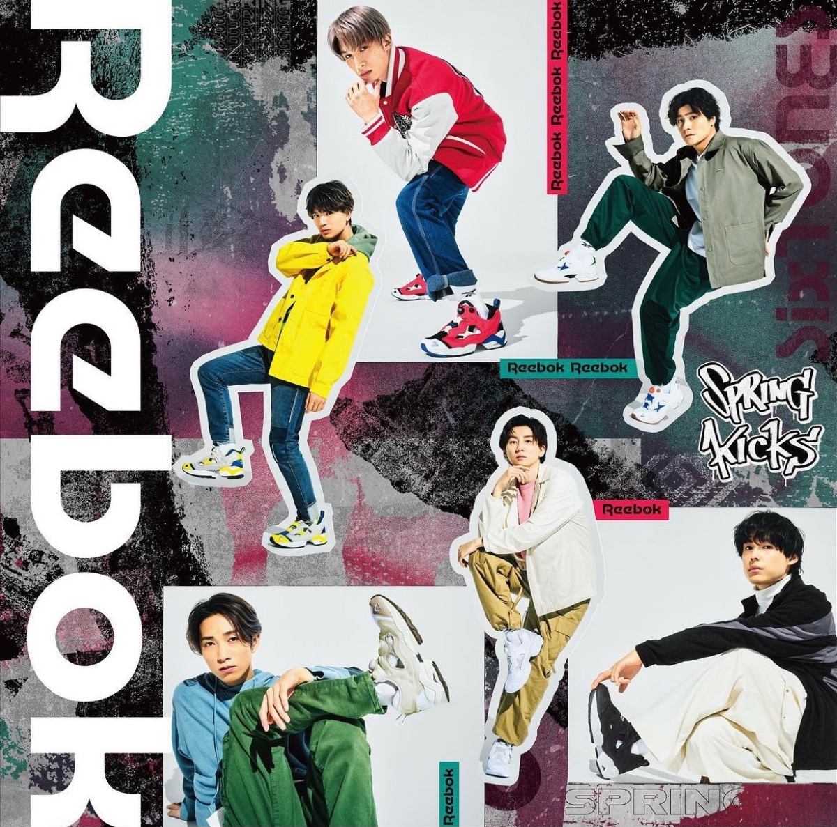 Reebok SixTONESコラボスニーカー - rentrastockholm.se