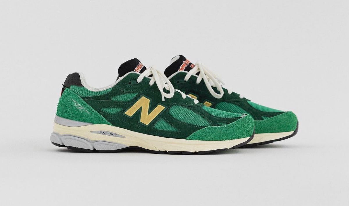 New Balance 990 V3 Green/Yellow275cm