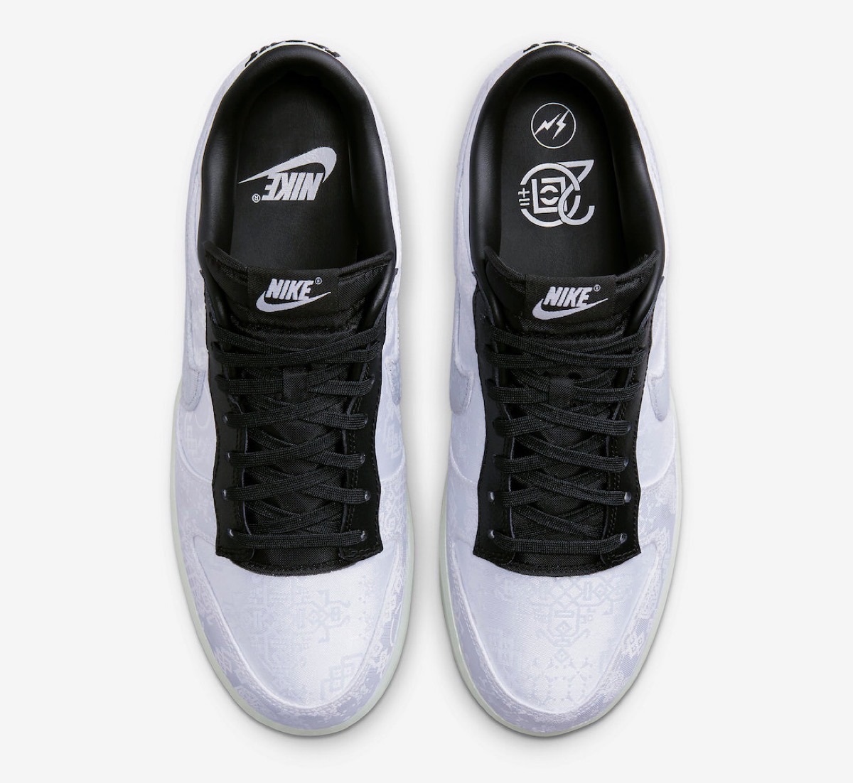 CLOT × FRAGMENT × Nike Dunk Low SP “Black and White”が国内6月14日 