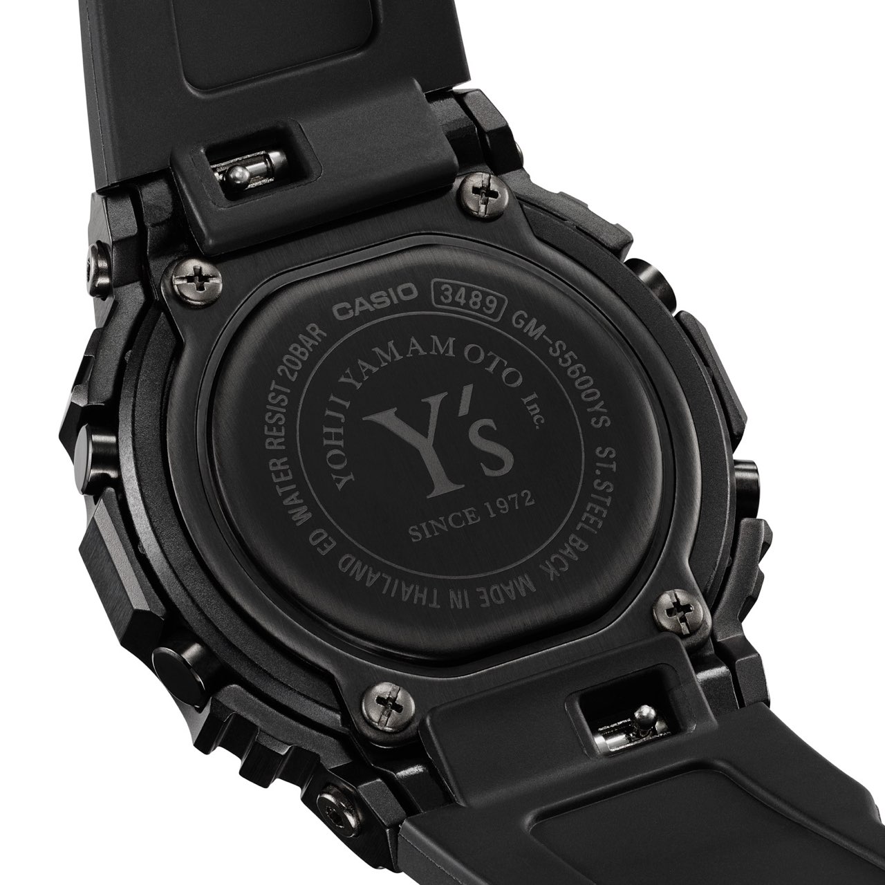 Y's × G-SHOCK 『GM-S5600YS-1』の先行予約が国内3月20日より開始 ［YH