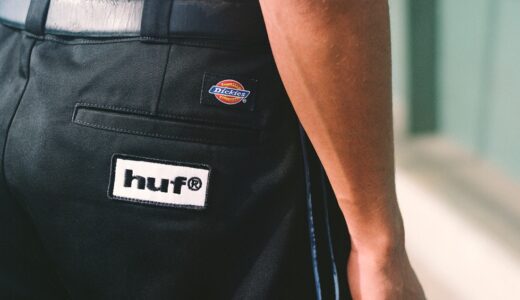 HUF × Dickies カプセルコレクションが国内3月24日に発売