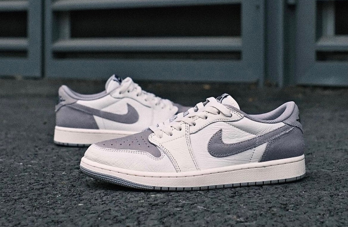 Nike Air Jordan 1 Low OG “Atmosphere Grey”が国内8月16日に発売予定 ...