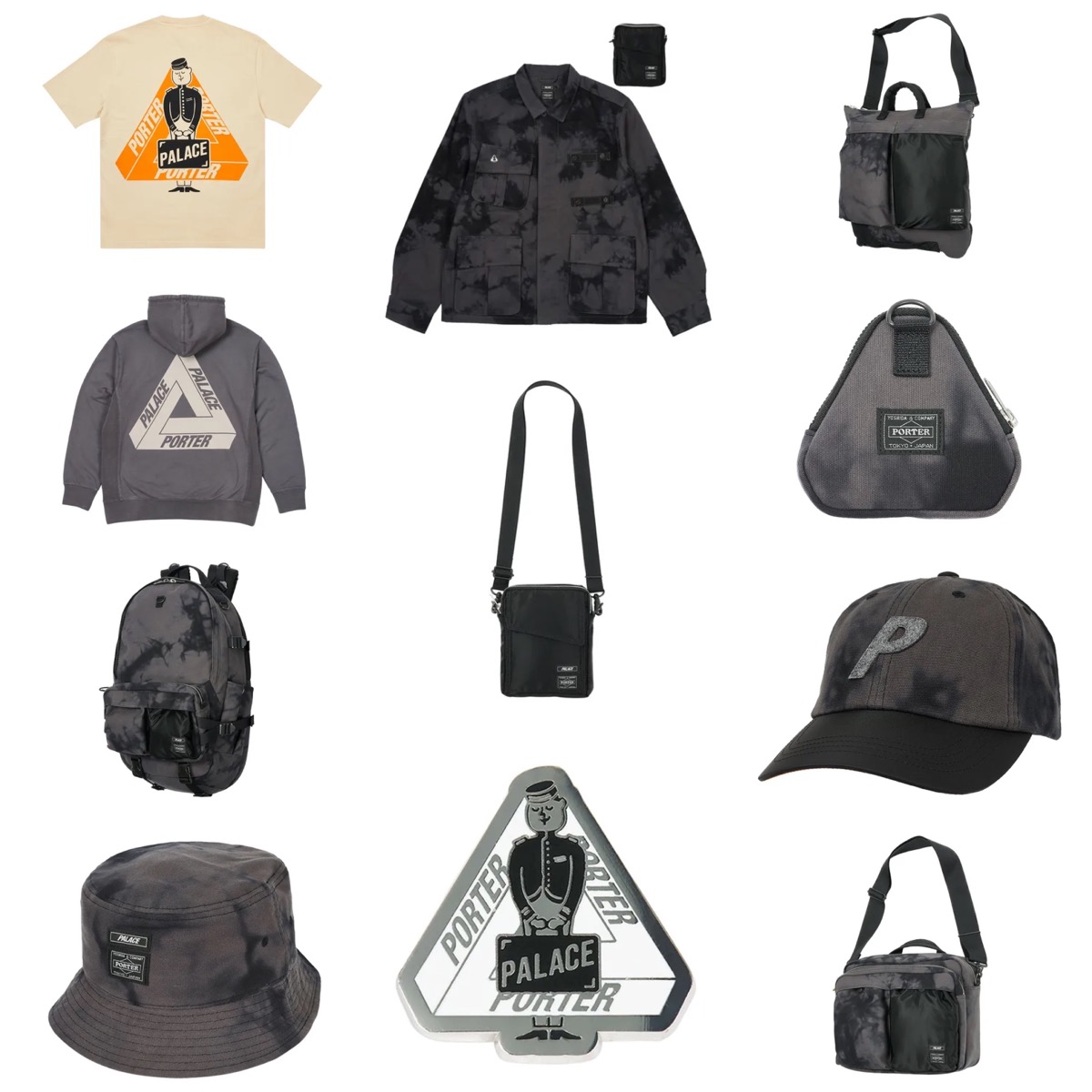 PALACE × PORTER “SPRING 23” Week7が国内3月18日に発売予定 【商品