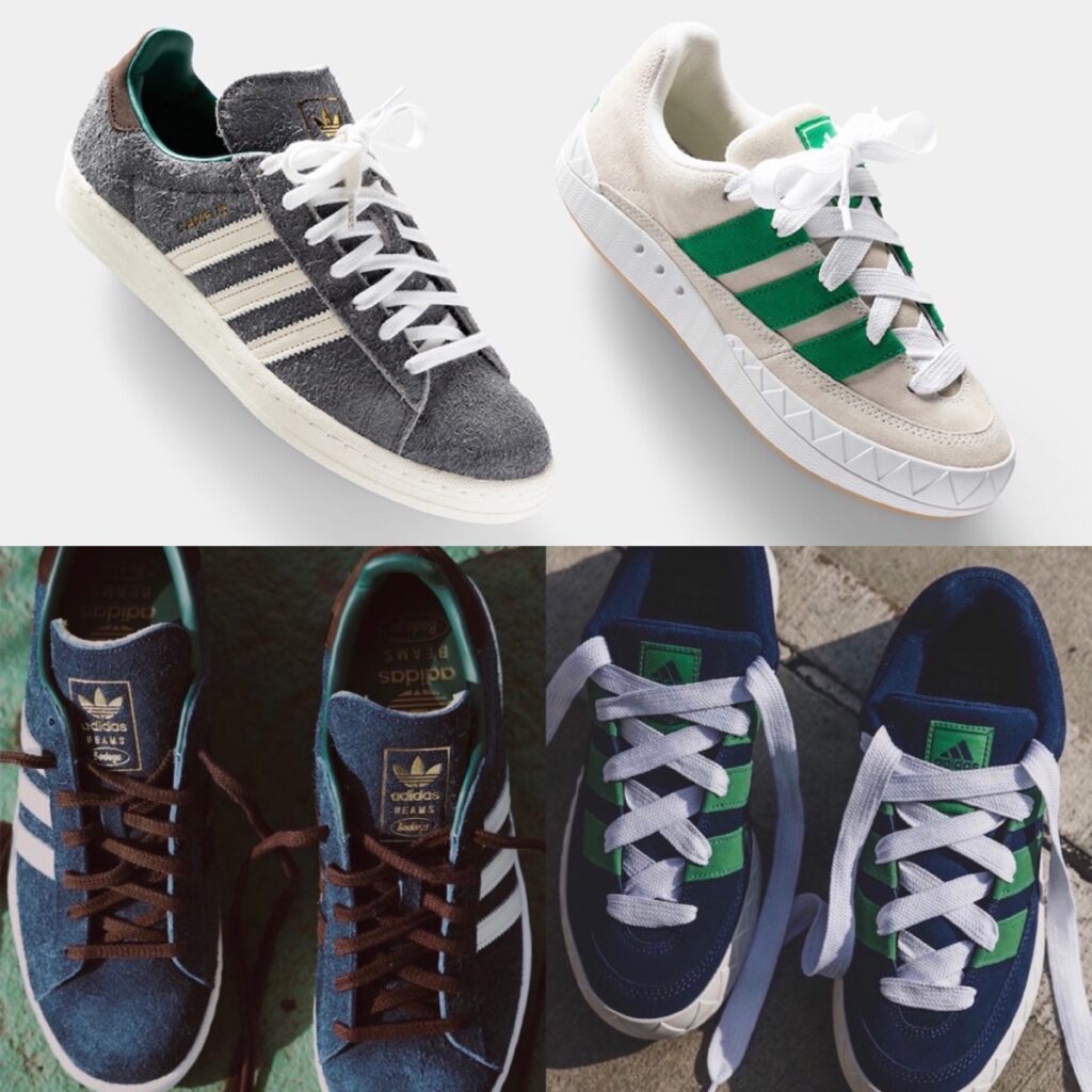 BEAMS × BODEGA × adidas 『Adimatic & Campus』が国内3月11日／6月12 