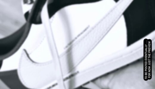 【リーク】Travis Scott × Nike Air Jordan 1 Low OG SP “White/Black”