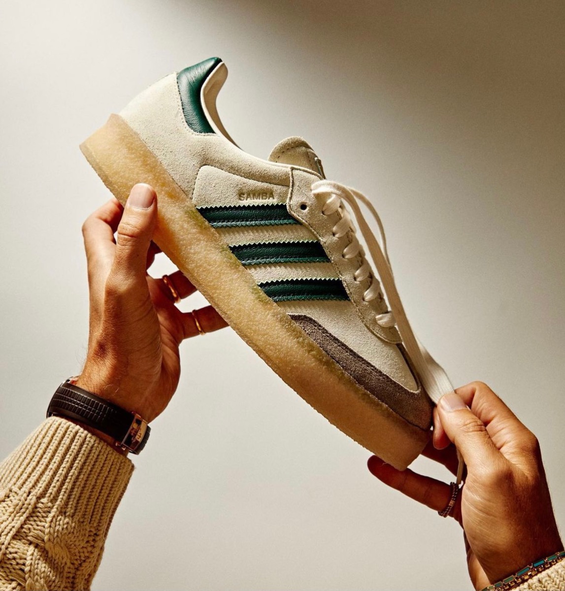 Ronnie Fieg Clarks adidas Samba サンバ キス-