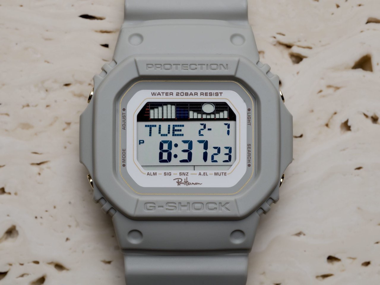 G-SHOCK for Ron Herman 『GLX5600 “Beige”』の先行予約が国内3月6日に開始 UP TO DATE