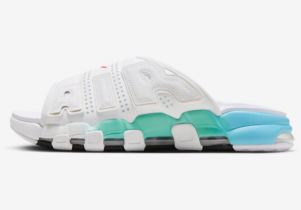 Nike Air More Uptempo Slide “White Mint Blue”が発売予定［FN3437