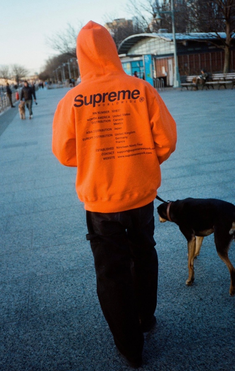 Supreme Worldwide Hooded Sweatshirt