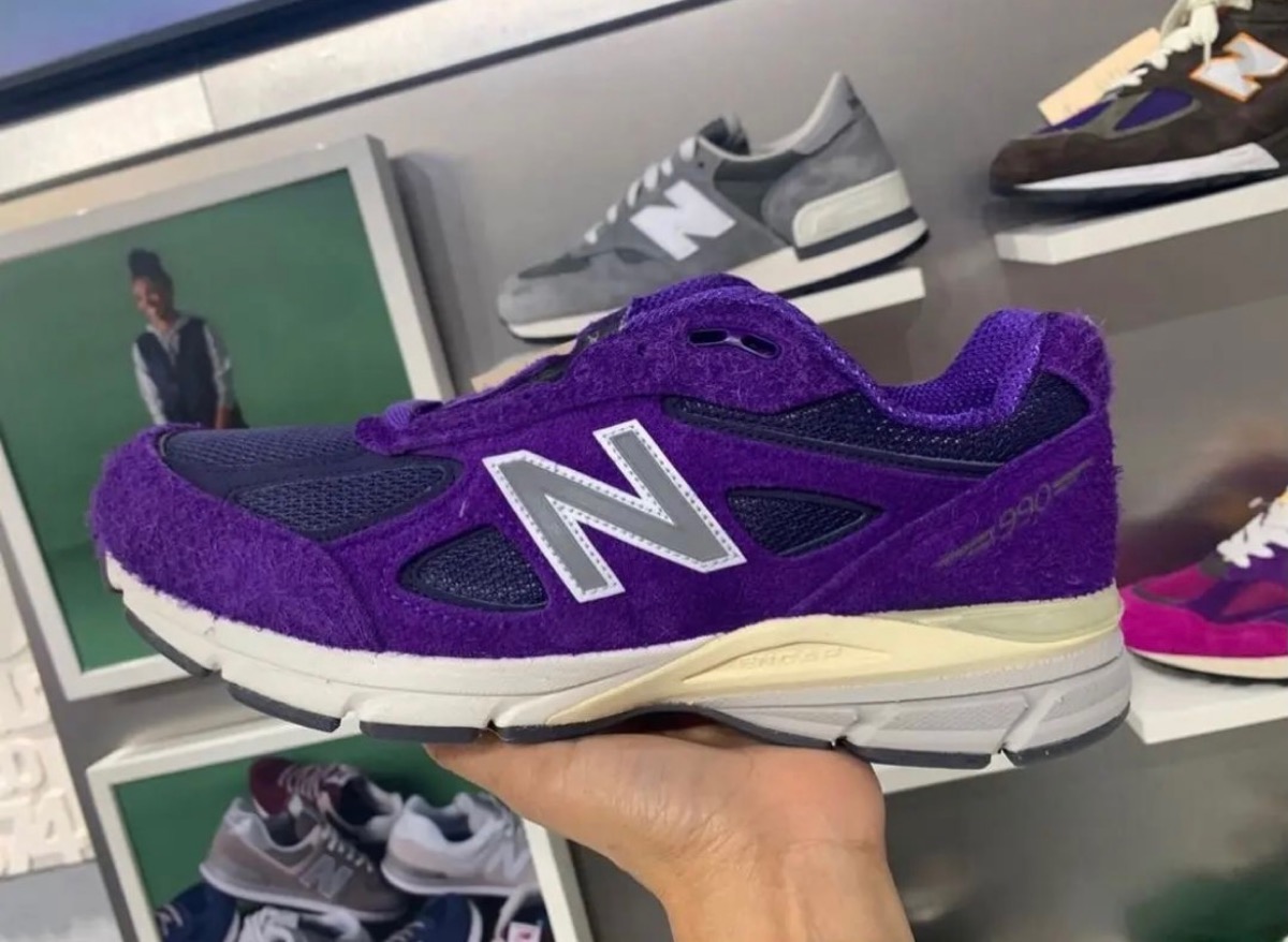 ☆希少美品☆New Balance/M990BP4/パープル/