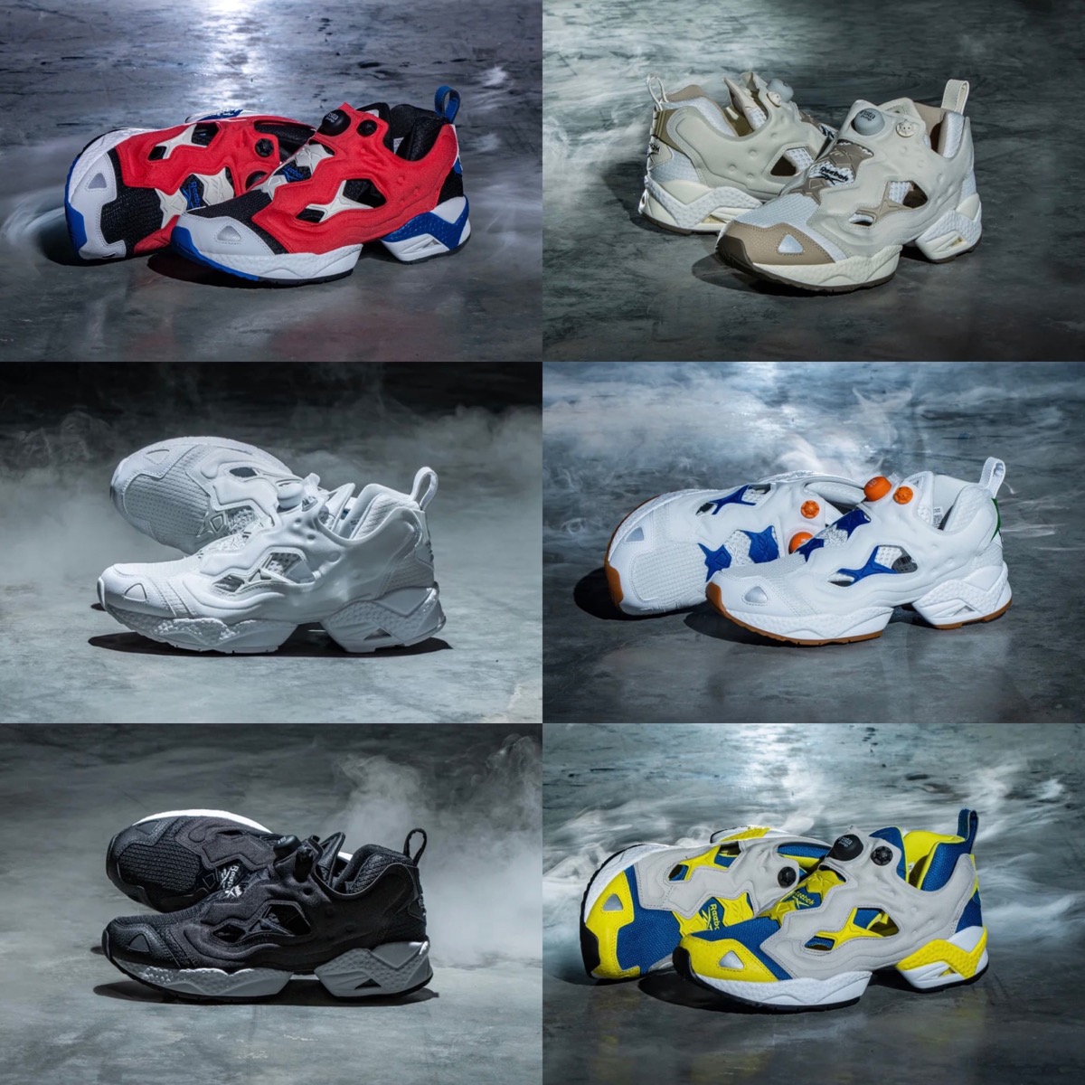 SixTONESをTVCMモデルに起用したReebok Instapump Fury 95 “Spring