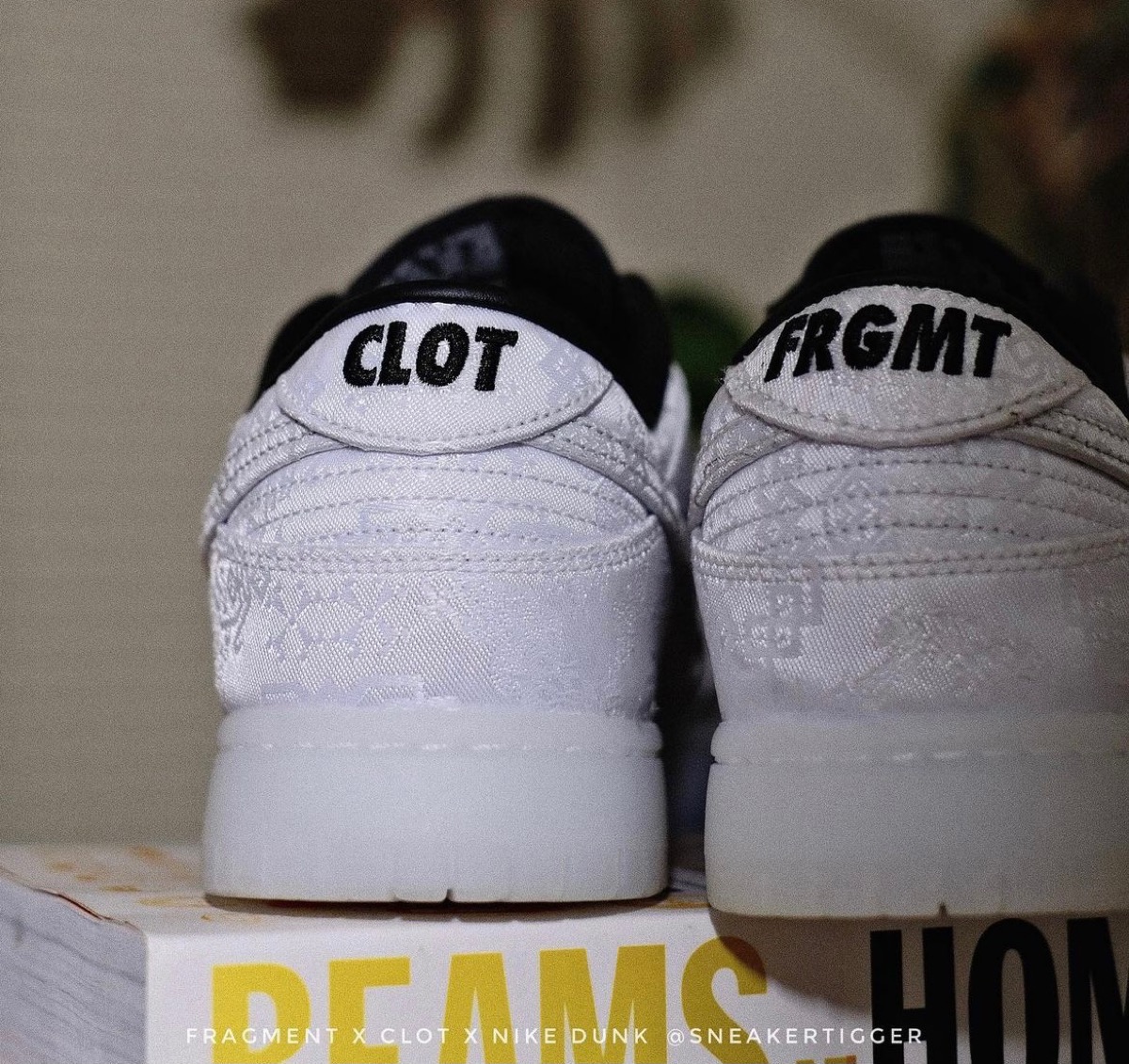 CLOT × FRAGMENT × Nike Dunk Low SP “Black and White”が国内6月14日 