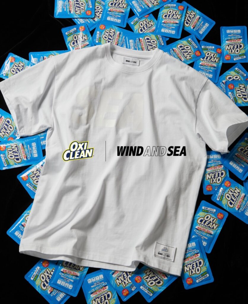 OXICLEAN × WIND AND SEA “究極の白”を目指したコラボ