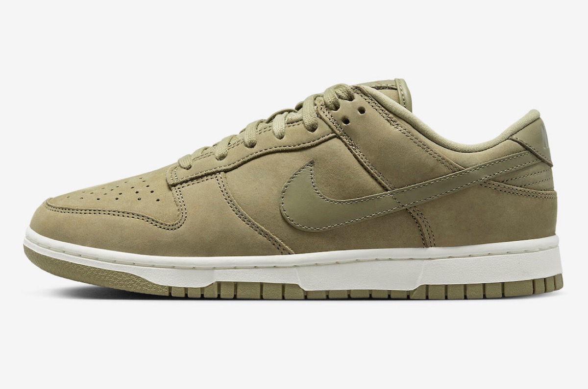 Nike Wmns Dunk Low PRM MF “Neutral Olive”の国内発売が開始［DV7415