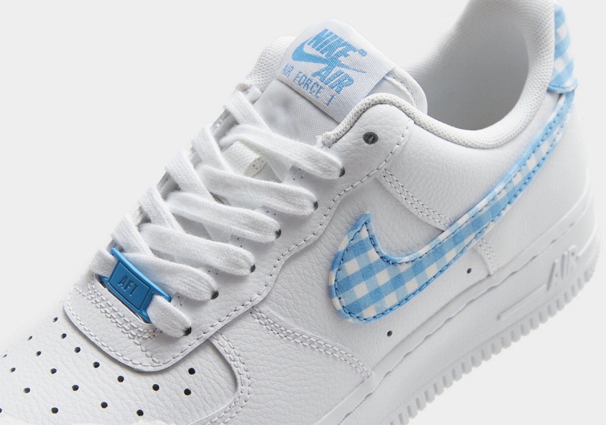 ギンガムチェックの Nike Wmns Air Force 1 '07 ESS Trend “Gingham  Plaid”が国内6月22日／6月30日より順次発売 ［DZ2784-100 / DZ2784-101］ | UP TO DATE