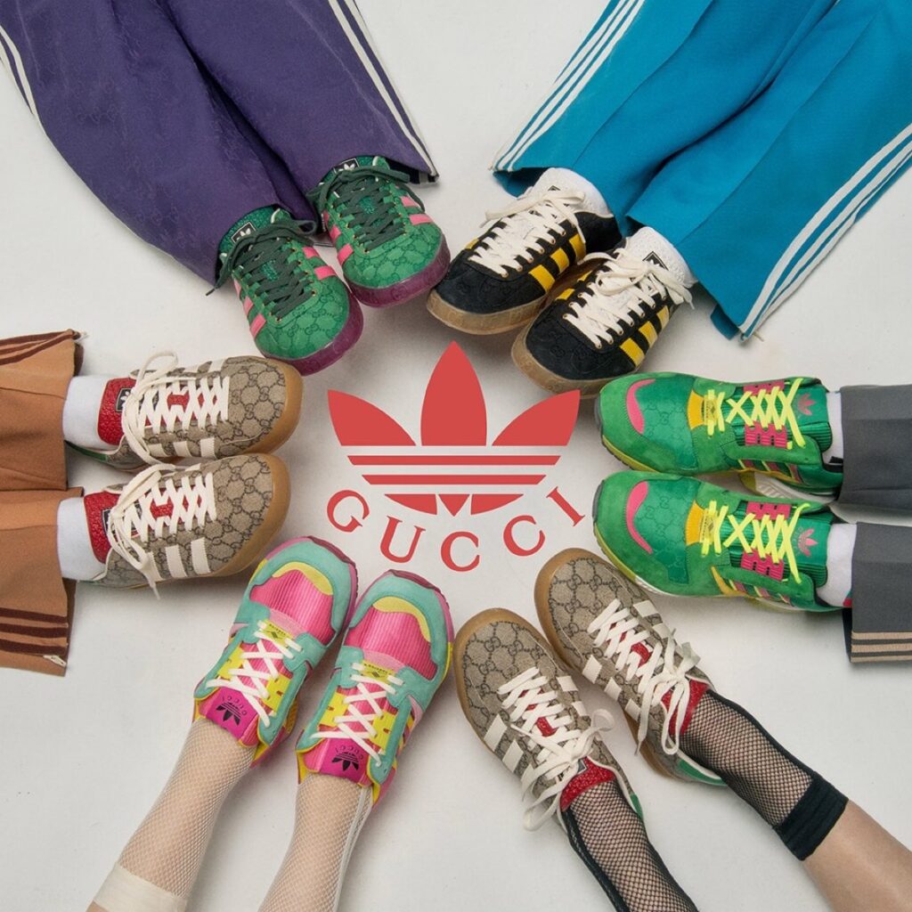 Gucci × adidas 2023年春夏コレクションが国内3月31日より発売予定
