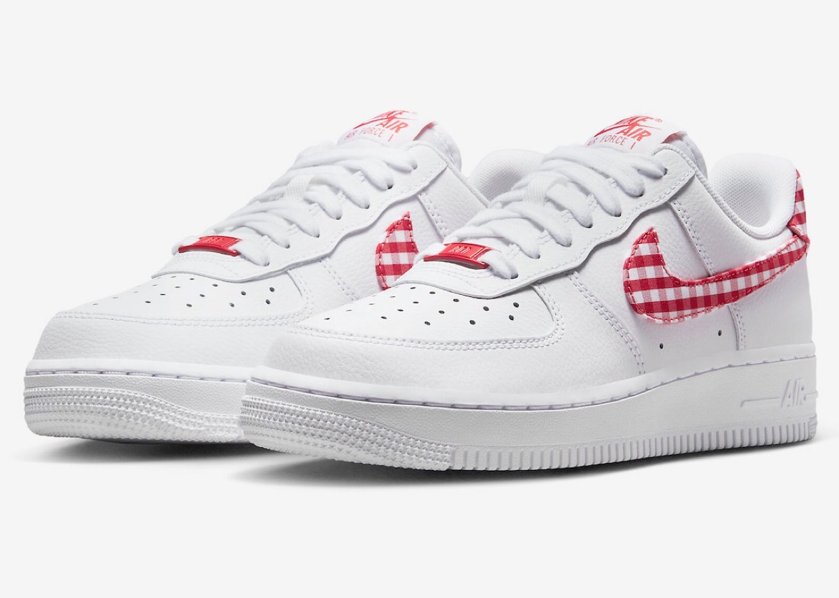 ギンガムチェックの Nike Wmns Air Force 1 '07 ESS Trend “Gingham ...