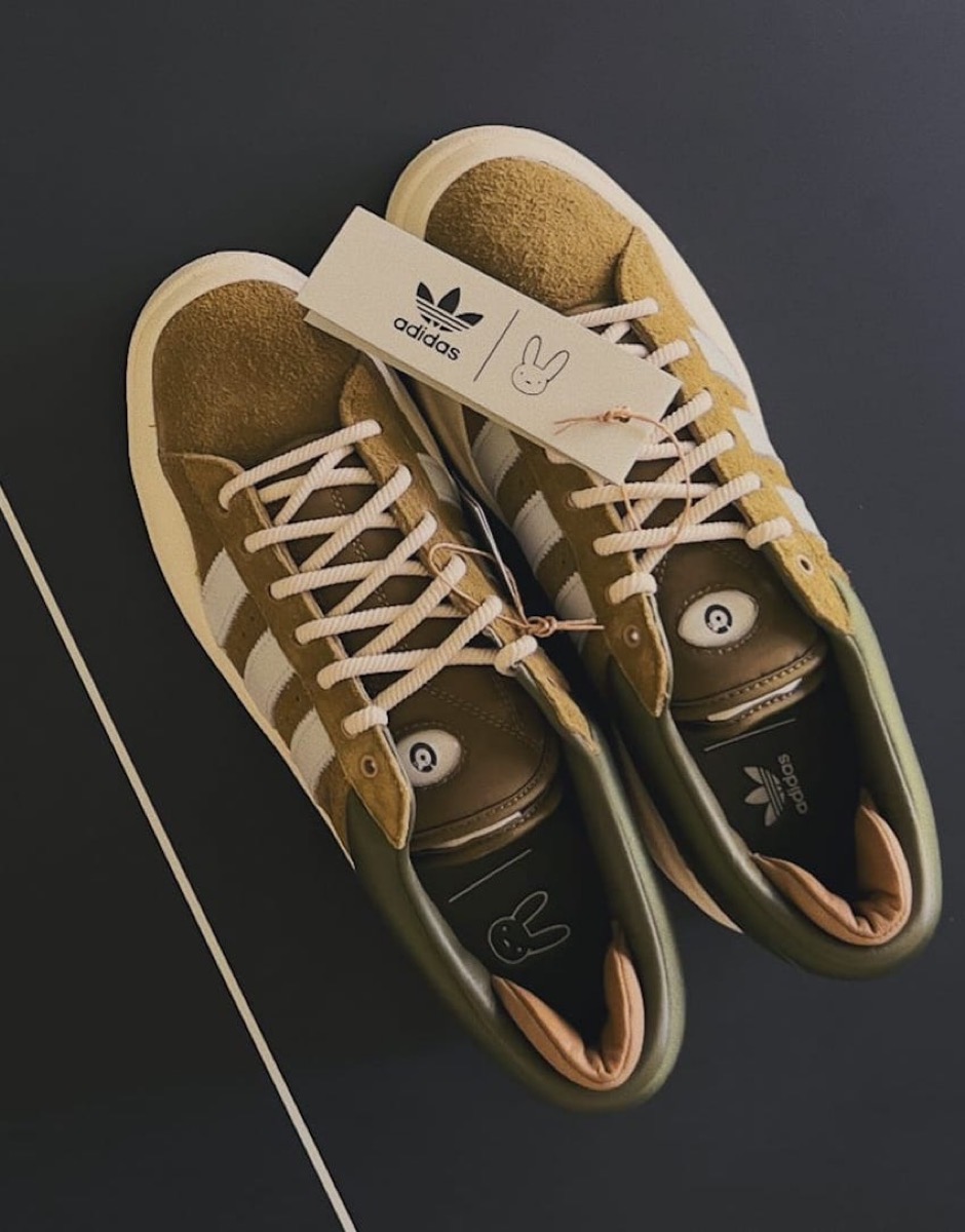 Bad Bunny × adidas Campus Light “Wild Moss”が国内4月29日に発売予定 