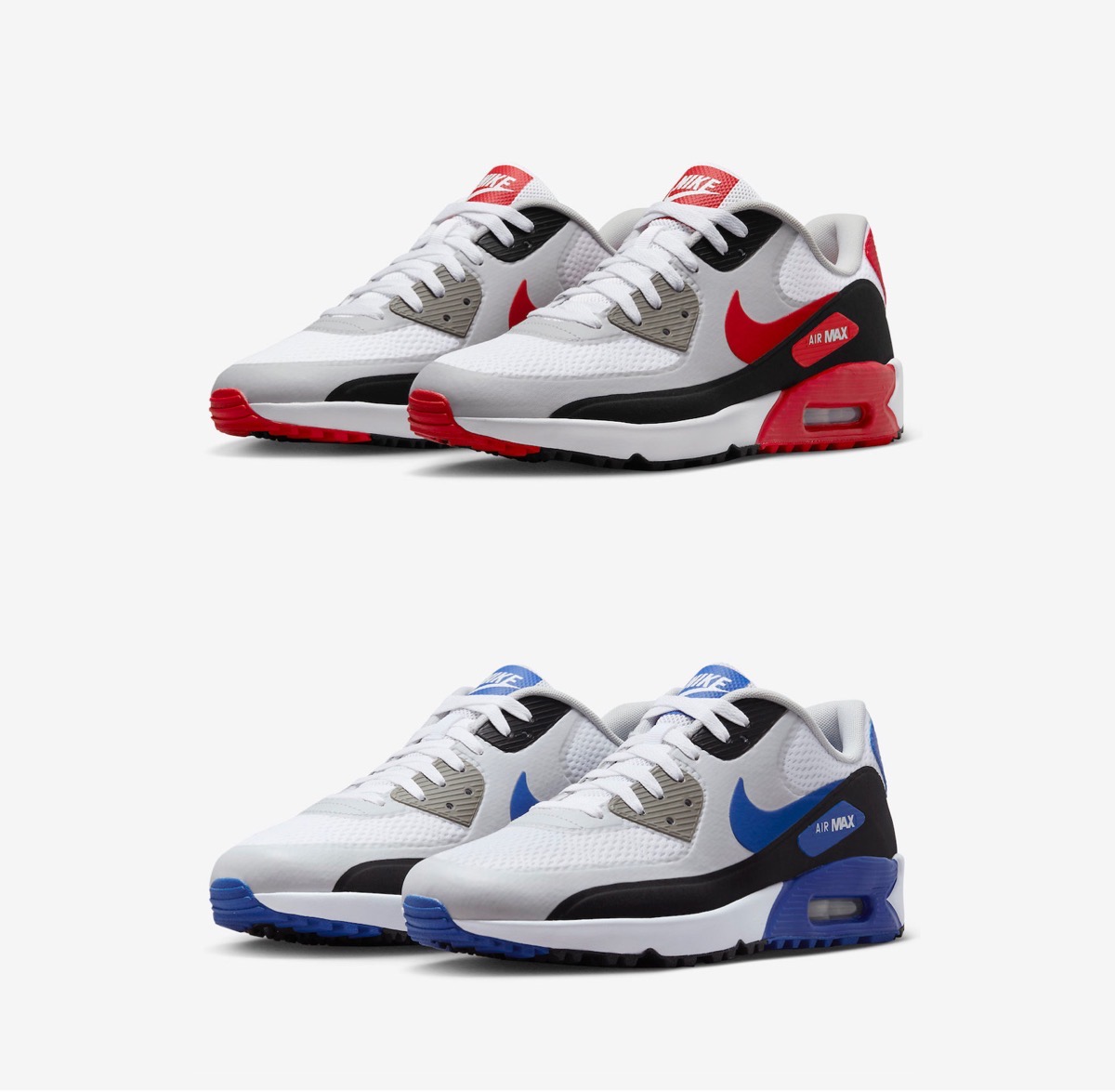 Nike Air Max 90 Golf “Game Royal” & “University Red”が発売予定 ...