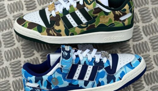 adidas × BAPE®︎ 30周年記念コラボ『Forum Low』が国内5月20日 ...