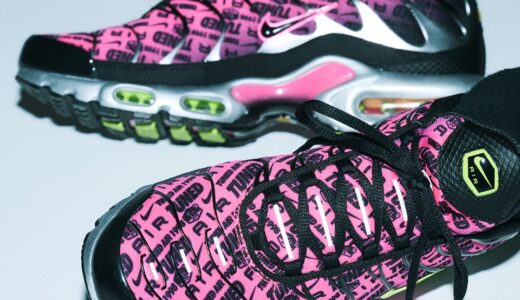 W記念モデル Nike Air Max Plus Mercurial XXV “Hyper Pink and Volt”が国内4月20日／4月23日に発売［FJ4883-001］