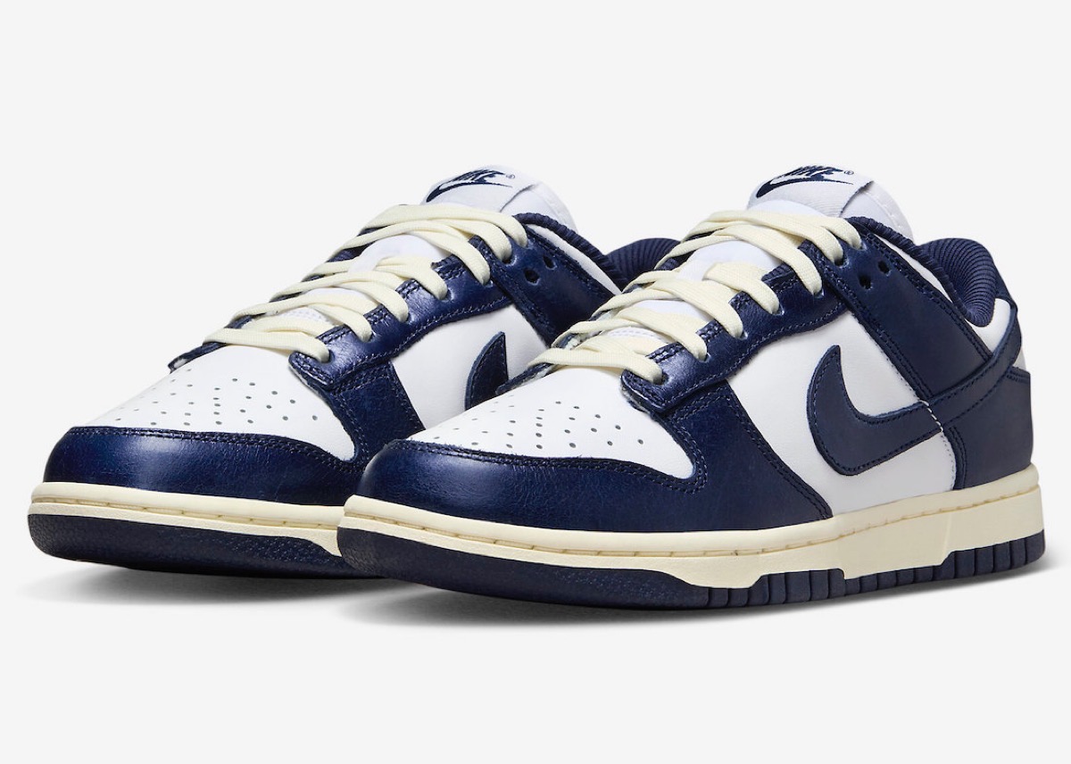 Nike Wmns Dunk Low PRM “Vintage Navy”が国内9月9日より発売［FN7197 ...