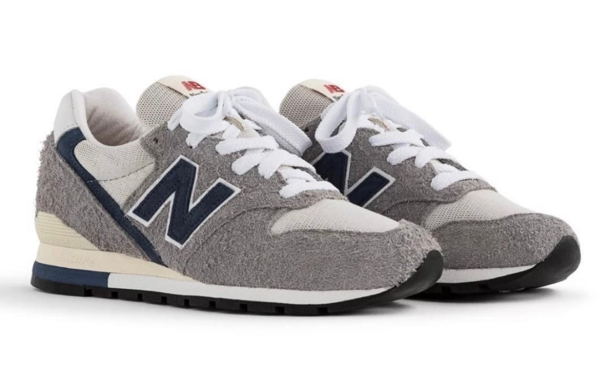 最安値通販新品 ニューバランス CM996 SHA グレー US9.5 27.5cm 国内モデル new balance CM996 グレーＸオレンジ 27.5cm