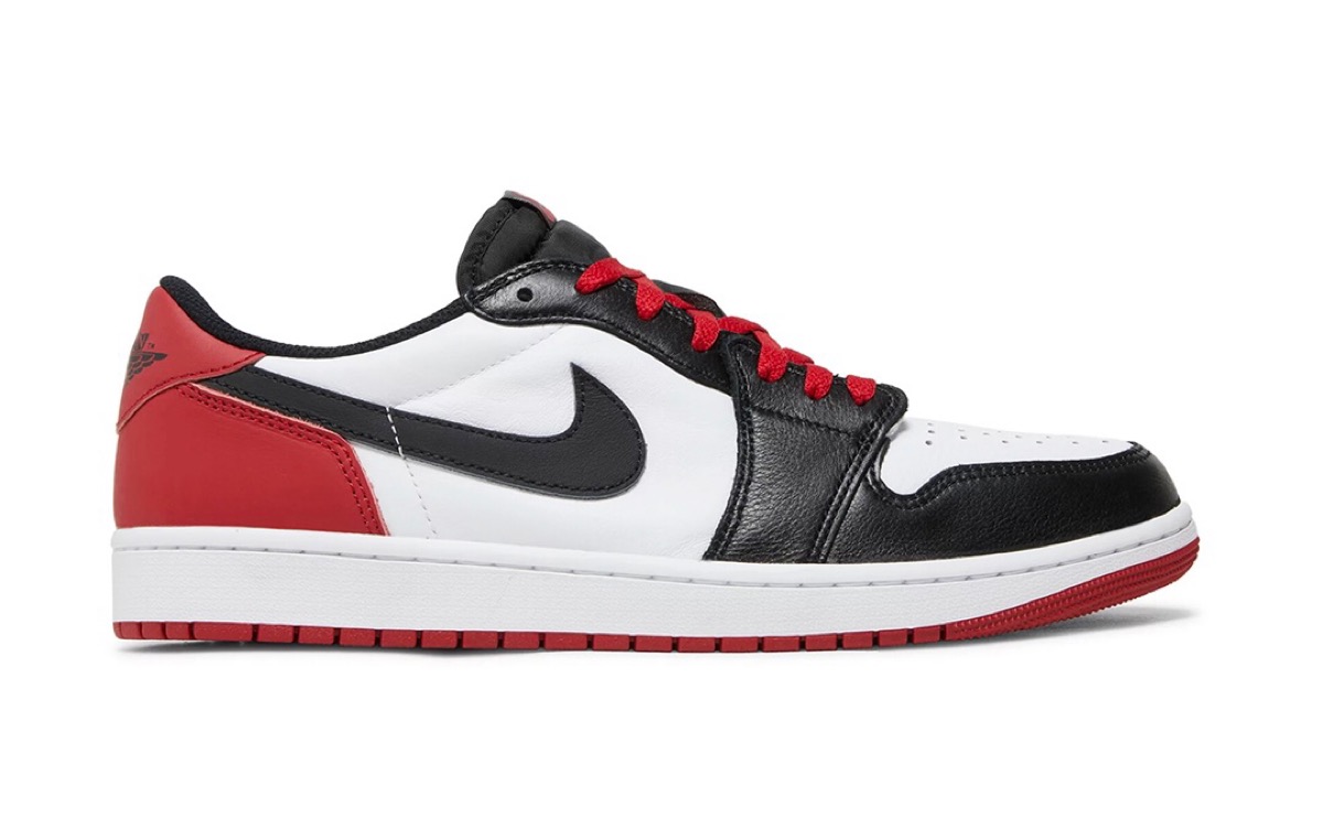 通称“つま黒” Nike Air Jordan 1 Low OG “Black Toe”が国内7月28日に ...