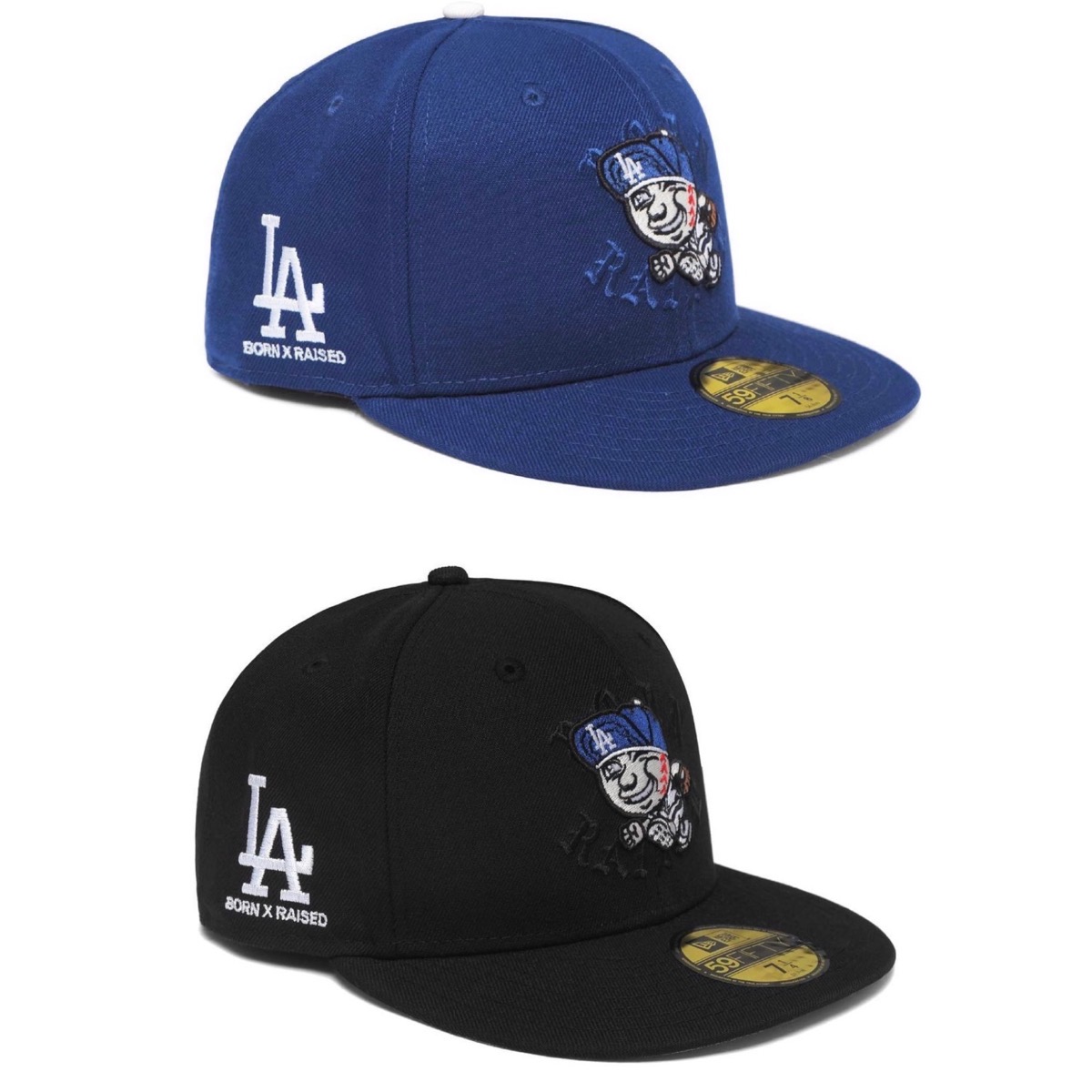 BxR × Mr.Cartoon × Los Angeles Dodgers × New Era コラボキャップが4