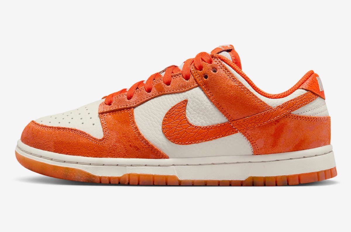 Nike Wmns Dunk Low “Cracked Orange”が国内8月9日に発売予定 ［FN7773