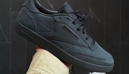 JJJJound × Reebok Club C Nubuck “Black”が国内8月30日に発売 ［IG8240］