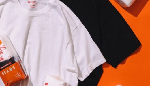 Hanes × BEAMS 別注 Japan Fit 2pack Tシャツが好評発売中