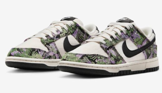 Nike Wmns Dunk Low Next Nature “Floral Tapestry”が国内8月1日に発売予定 ［FN7105-030］