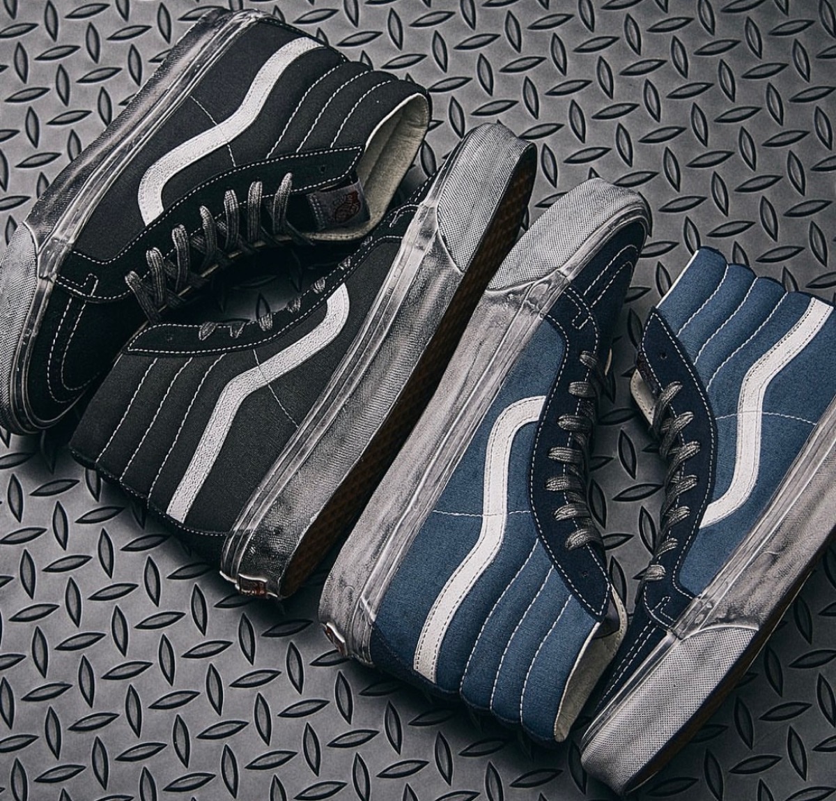 Vault by Vans SK8-HI & SLIP-ON “STRESSED”が国内5月27日に再販 | UP