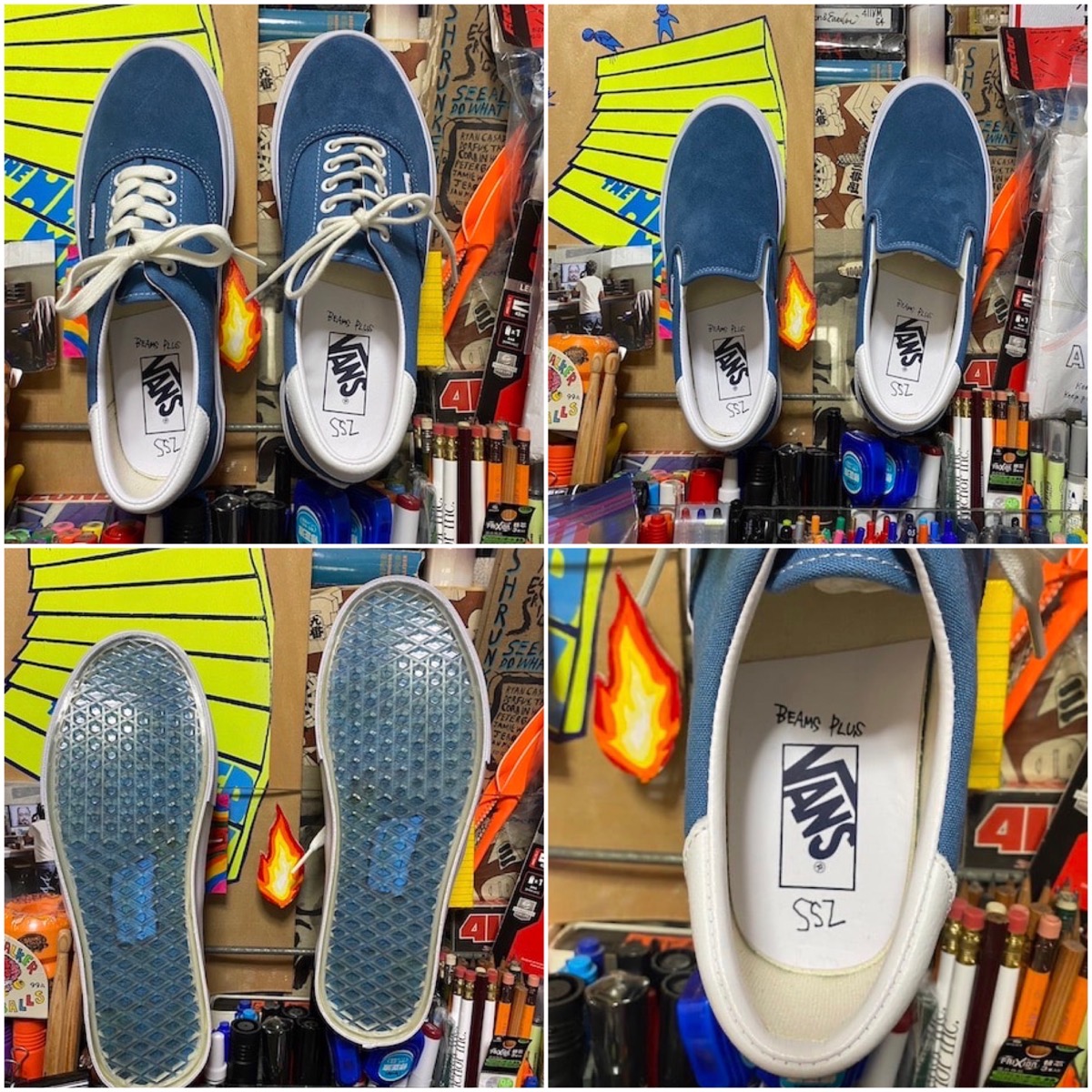 SSZ x BEAMS PLUS x VANS ERA　29.0cm購入先ビームス横浜東口店