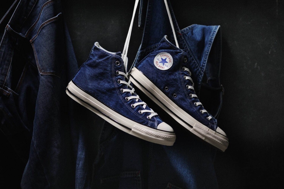 エイジドデニム【未】CONVERSE ALL STAR US AGED DENIM HI 30