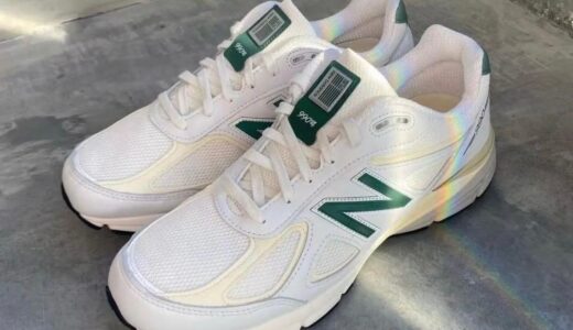 New Balance〈990v4 “White/Green”〉が発売予定 ［U990TC4］