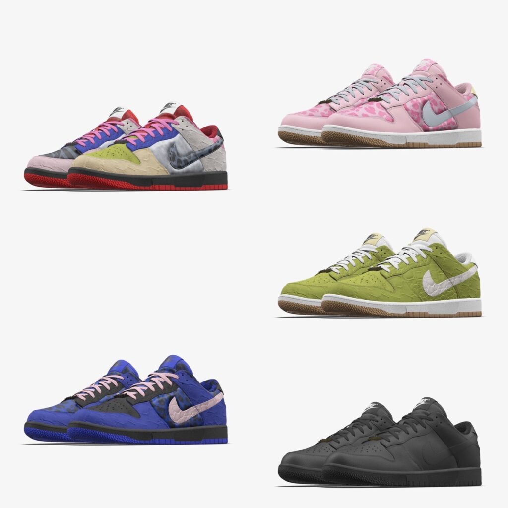 早い者勝ち！ NIKE by you ペイズリー DUNK LOW - ファッション