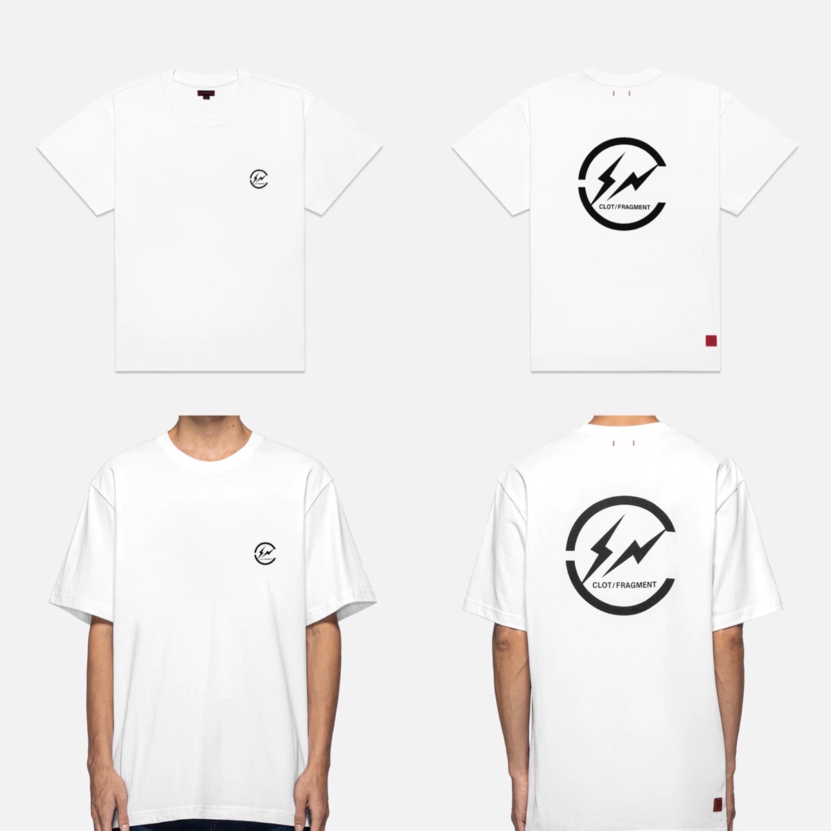 CLOT × fragment design コラボTシャツのオンライン先行予約が5