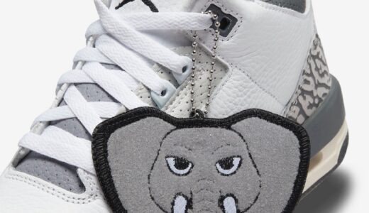 ゾウさんアクセサリーが付属するNike Air Jordan 3 GS “Animal Icon”が国内6月6日に発売予定 ［DX6665-100］