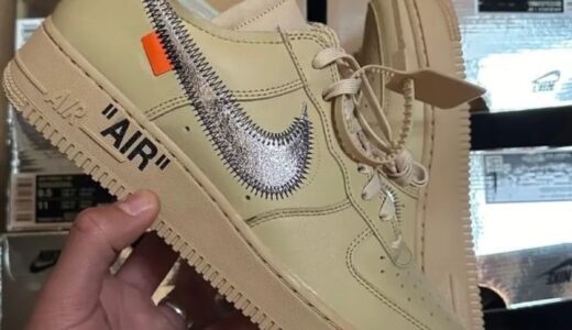 Off-White™ x Nike Air Force 1 Low SP “Sesame”が2025年秋に発売予定 ［FD6900-200］