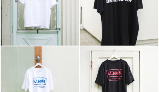OASIS × 10C コラボTシャツコレクションが国内7月15日より発売